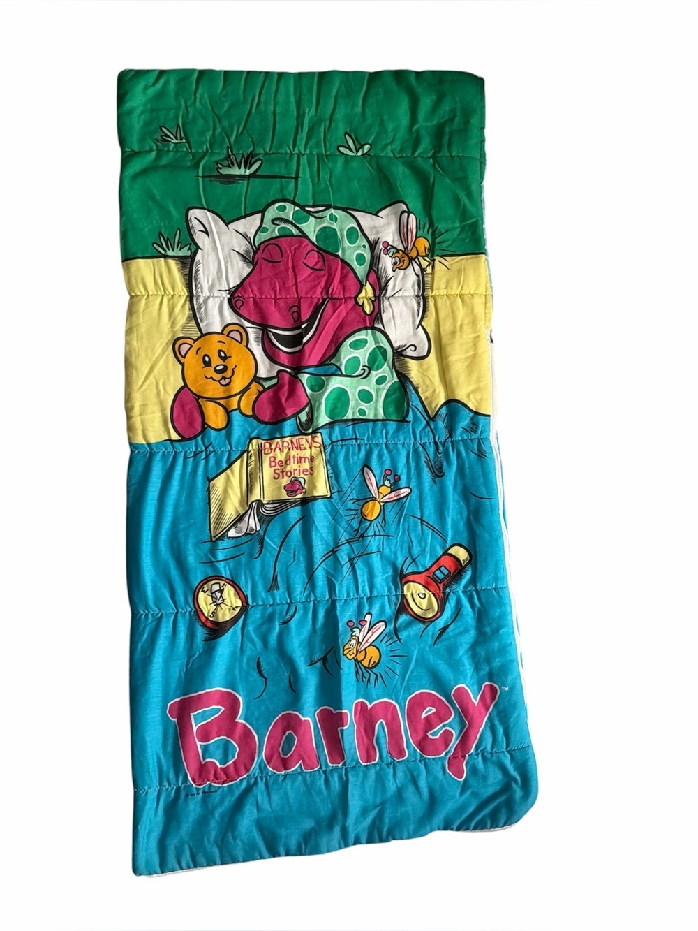 Vintage Barney Sleeping Bag